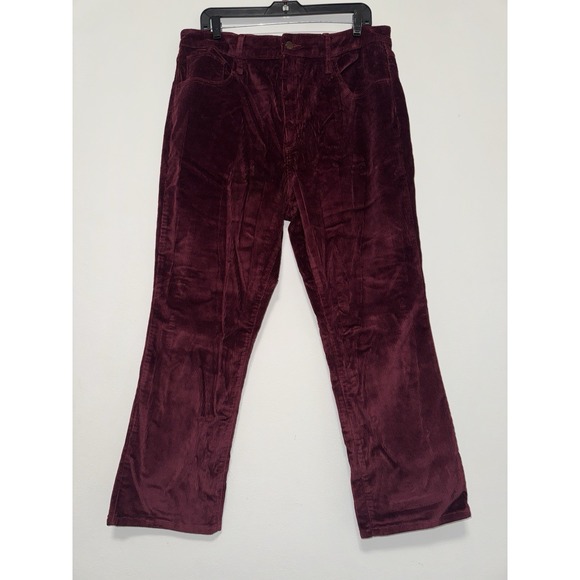 Universal Thread Women's Size 16R High-Rise Corduroy Ankle Bootcut Corduroy Pink - Picture 5 of 16